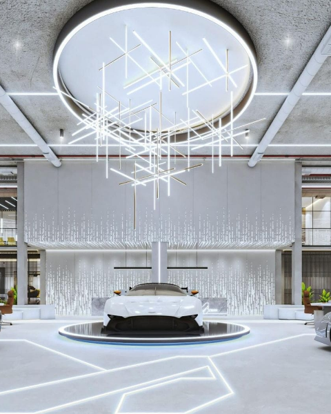 Neo Modern Car Showroom